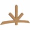 Ekena Millwork Alberta Smooth Timber Gable Bracket, Western Red Cedar, 96"W x 44"H x 3 1/2"D x 5 1/2"F, 11/12 Pitch GBW096X44X0406ALB00SWR - alternate 3